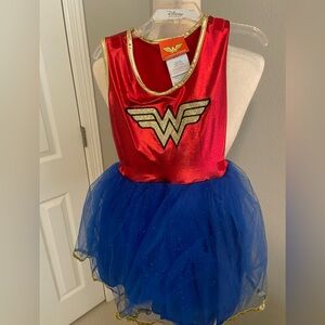 Wonder Woman costume with tulle skirt. Cape & headband included